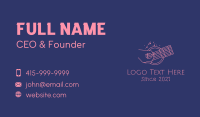 Acoustic Guitar Performer  Business Card Design