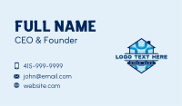 House Pipe Plumber Business Card
