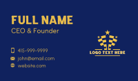 Racing Flag Business Card example 1