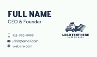 Wing Truck Lumber Delivery Business Card