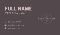 Smell Business Card example 4