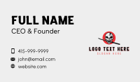 Military Hunter Weapon Business Card