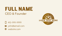 Hammer Carpentry Builder Business Card