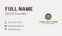 Brown Coconut Business Card