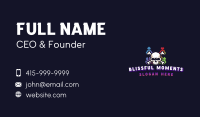 Skull Casino Gaming Business Card Image Preview