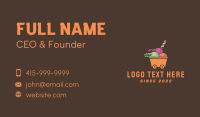 Ice Cream Delivery Business Card Design
