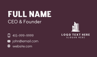 Hotel Skyscraper Building Business Card