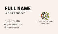 Natural Herb Vegetable  Business Card