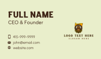 Owl Bird Forest Business Card