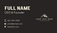 Outdoor Mountain Adventure  Business Card