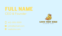 Yellow Duck Business Card Design