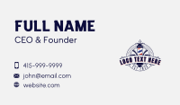 Barber Razors Haircut Business Card