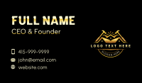 Premium Hammer Renovation Business Card