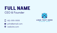 Power Washing Hydraulic Cleaning Business Card Design