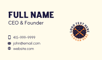 Industrial Saw Hammer Business Card