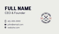 Barbering Business Card example 4