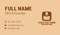 Toaster Business Card example 3