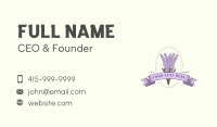 Lavender Flower Garden Business Card