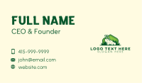 House Lawn Mower  Business Card