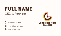 Dessert Bar Business Card example 1