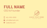 Bake Business Card example 3