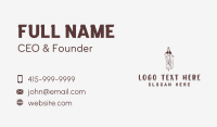 Clothing Fashion Tailor Business Card