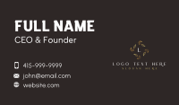 Wellness Leaves Spa Business Card