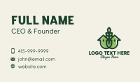 Organic Wheat House Business Card