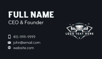 Motorsport Business Card example 2