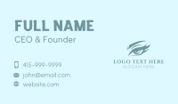 Eye Lashes Eyebrow Business Card