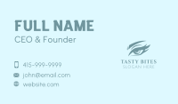 Eye Lashes Eyebrow Business Card