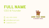 Gardener Landscaping Garden Business Card Design