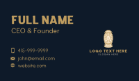 Burial Urn Creamation Business Card