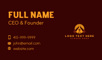Woodwork Saw House Business Card