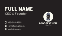 Skull Spray Paint Business Card Design