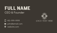 Old School Template Letter  Business Card
