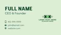 Funds Business Card example 4