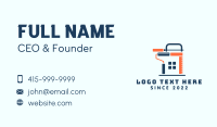 House Construction Tools Business Card Design