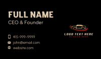 Car Vehicle Garage Business Card Design