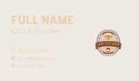 Beekeeper Honey Jar Business Card