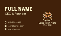 Cake Decorator Business Card example 1