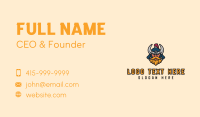 Gaming Streamer Barbarian Business Card