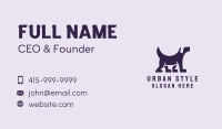 Pet Grooming Dog  Business Card Design