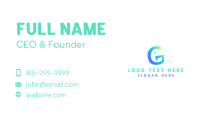 Gradient G Elephant Business Card