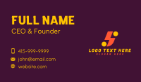 Energy Company Business Card example 2