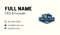 Pickup Car Mechanic Business Card