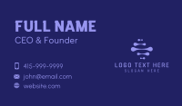 Generic Technology Science Business Card