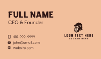 Wild Gorilla Head Business Card