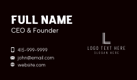 Chef Business Card example 1