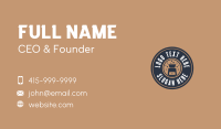 Coffee Mixer Cafe Business Card Design